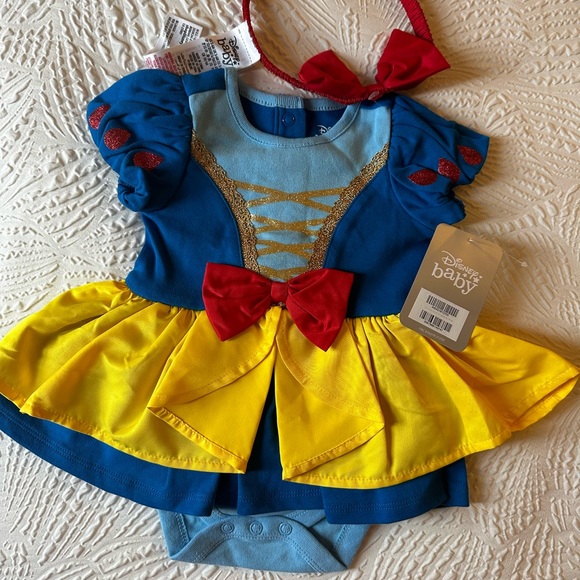 Disney Other - New Snow White Costume Bodysuit for Baby. New with Tags